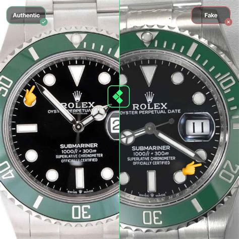 rolex gold grün fake|Rolex Fälschung erkennen: Original vs. gefälschte Submariner.